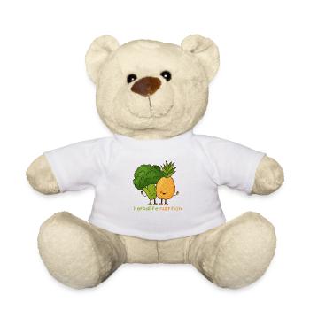 funny herbalife nutrition - Teddy Bear - white - Front