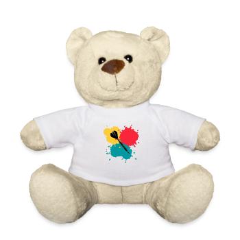 Darts 1 - Teddy Bear - white - Front