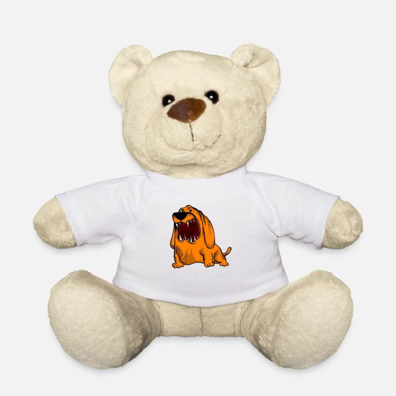 Chiens drôles 11 - Nounours - blanc