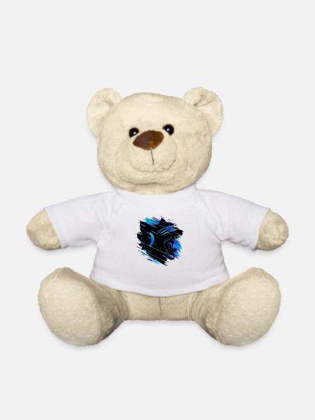 Monstercat Blue Mix - Teddy - Weiß