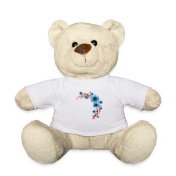 Blumen - Teddy - Weiß - Vorne