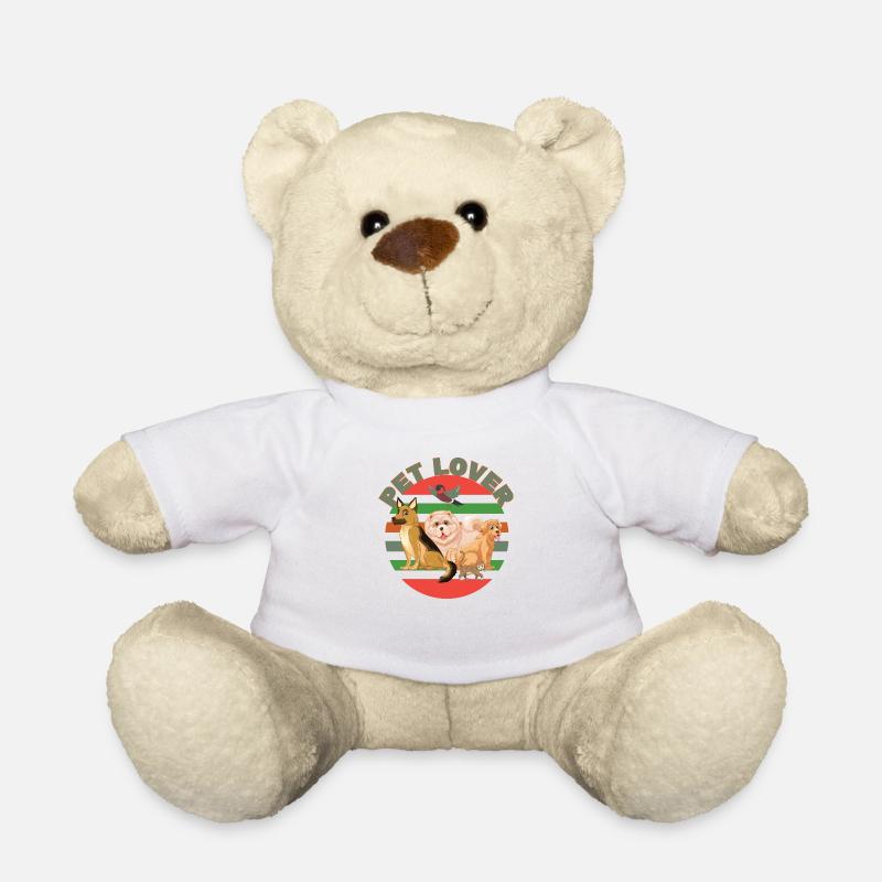 animal lover - Teddy Bear - white