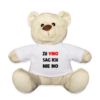 Vino Wein Wein Beer - Teddy - Weiß - Vorne