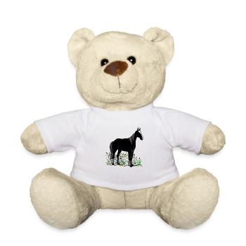Pferd - Teddy - Weiß - Vorne