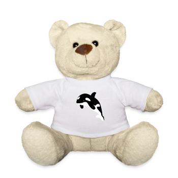 Orca / Killer Wal - Teddy - Weiß - Vorne