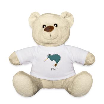 Kiwi 1 - Teddy Bear - white - Front