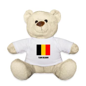 Team Belgien - Teddy - Weiß - Vorne