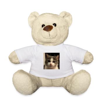 Katzenkopf - Teddy - Weiß - Vorne