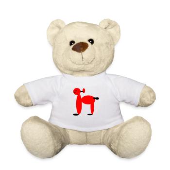 Lama - Teddy Bear - white - Front