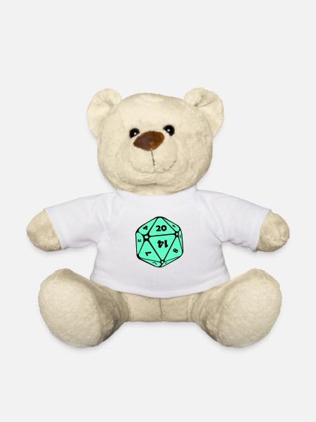 Würfel - Teddy - Weiß