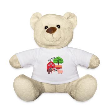 Baby sayings Baby clothes Children's clothing - Teddy Bear - white - Front
