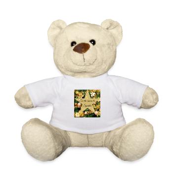 Season to Sparkle! - Teddy Bear - white - Front