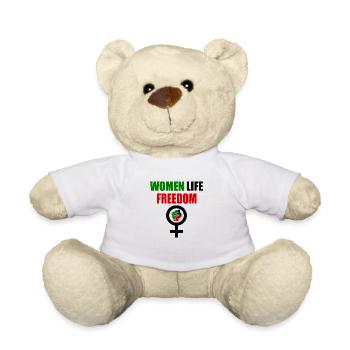 Women life freedom - Nounours - blanc - Devant