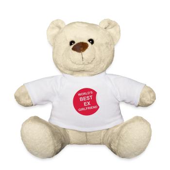 World's Best Ex Girlfriend - Teddy Bear - white - Front