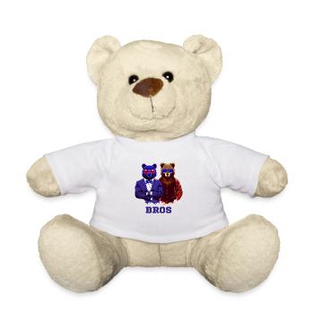 Ours Cool Bros Brothers - Nounours - blanc - Devant