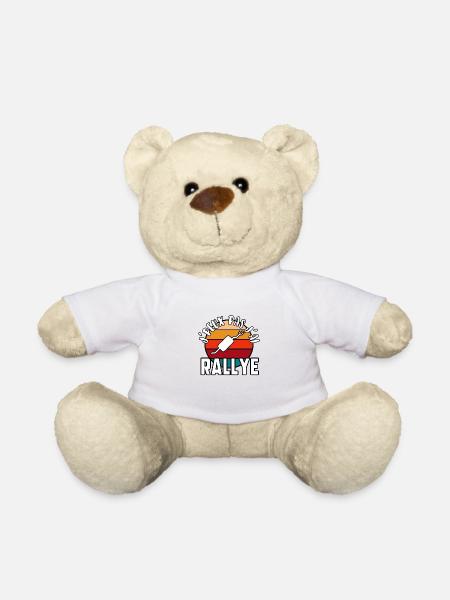 J’peux pas j’ai rallye - Nounours - blanc