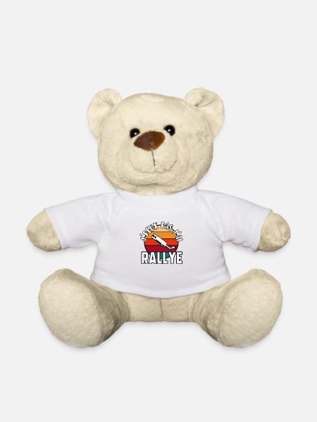 J’peux pas j’ai rallye - Nounours - blanc