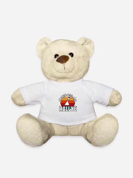 J’peux pas j’ai rallye - Nounours - blanc