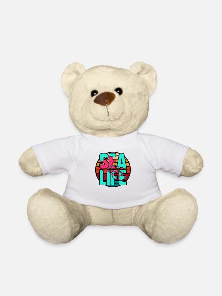 Sea life - Nounours - blanc