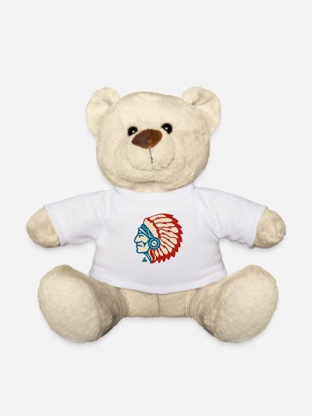 Big chief Navajo - Nounours - blanc