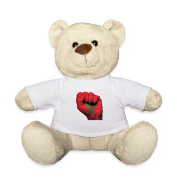 Fist Maroc - Nounours - blanc - Devant