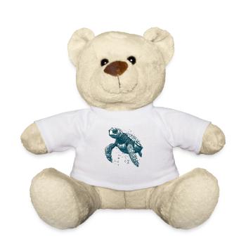 Sea turtles are simply great sea creatures - Teddy Bear - white - Front