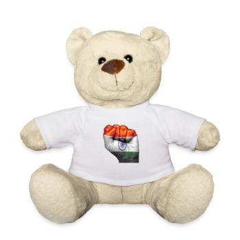 Fist Inde - Nounours - blanc - Devant