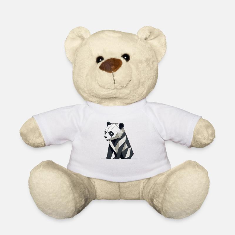 Origami Panda Ours - Nounours - blanc