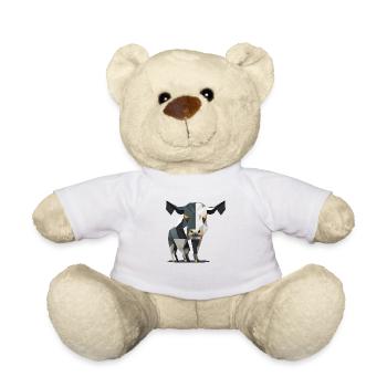 Polygon-Kuh - Teddy - Weiß - Vorne