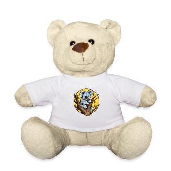 Koala mignon - Nounours - blanc - Devant
