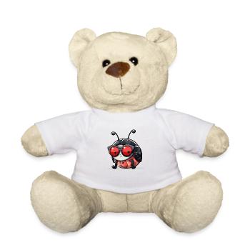 Aki Marienkäfer - Teddy - Weiß - Vorne