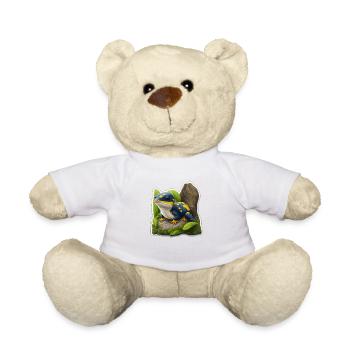 Kleiner Salamander - Teddy - Weiß - Vorne