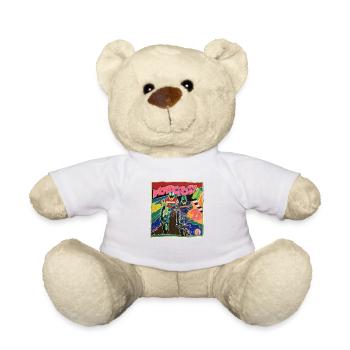 Motocross - Nounours - blanc - Devant