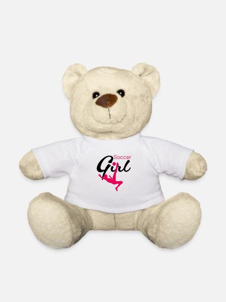 Soccer Girl Fallrückzieher - Teddy - Weiß