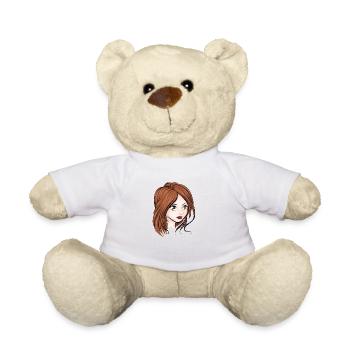fille - Nounours - blanc - Devant