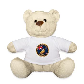 Nouvelle-Zélande Aotearoa Kiwi 9 - Nounours - blanc - Devant