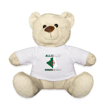 Allez LES Guerriers du désert Maillot de Pied - Nounours - blanc - Devant
