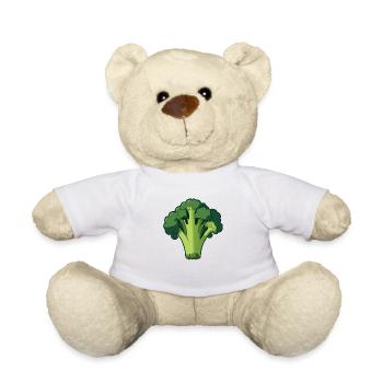 Bubatz - Legalize it - Brokkoli - Teddy - Weiß - Vorne