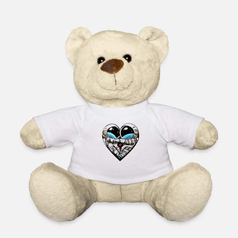 Astronauts Heart - Teddy - Weiß