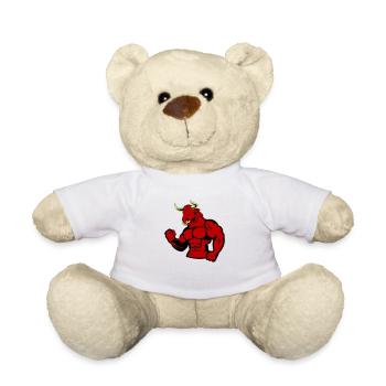 stier - Teddy - Weiß - Vorne