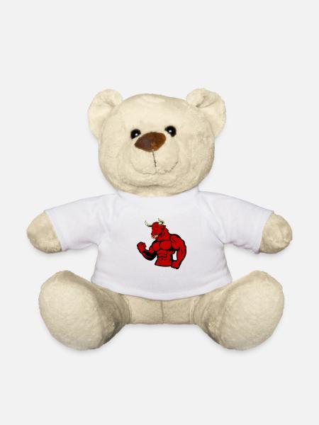 stier - Teddy - Weiß