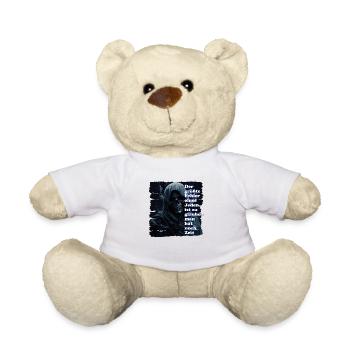 Time is our most precious asset. - Teddy Bear - white - Front