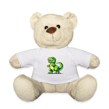 Dinosaurier T-Rex - Teddy - Weiß - Vorne