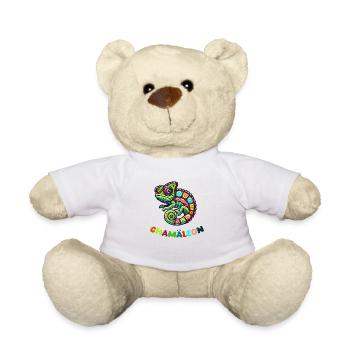 Chamäleon - Teddy - Weiß - Vorne