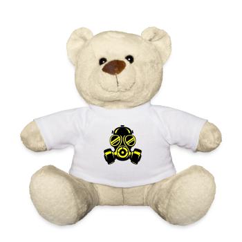 gasmaske - Teddy - Weiß - Vorne