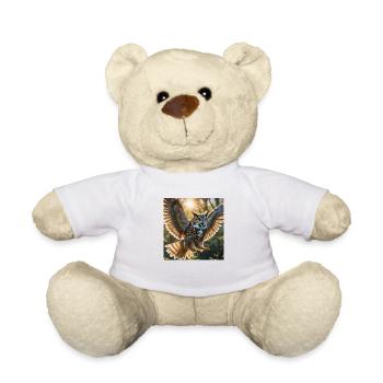 Eule - Teddy - Weiß - Vorne