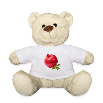 Pomegranate - Teddy Bear - white - Front