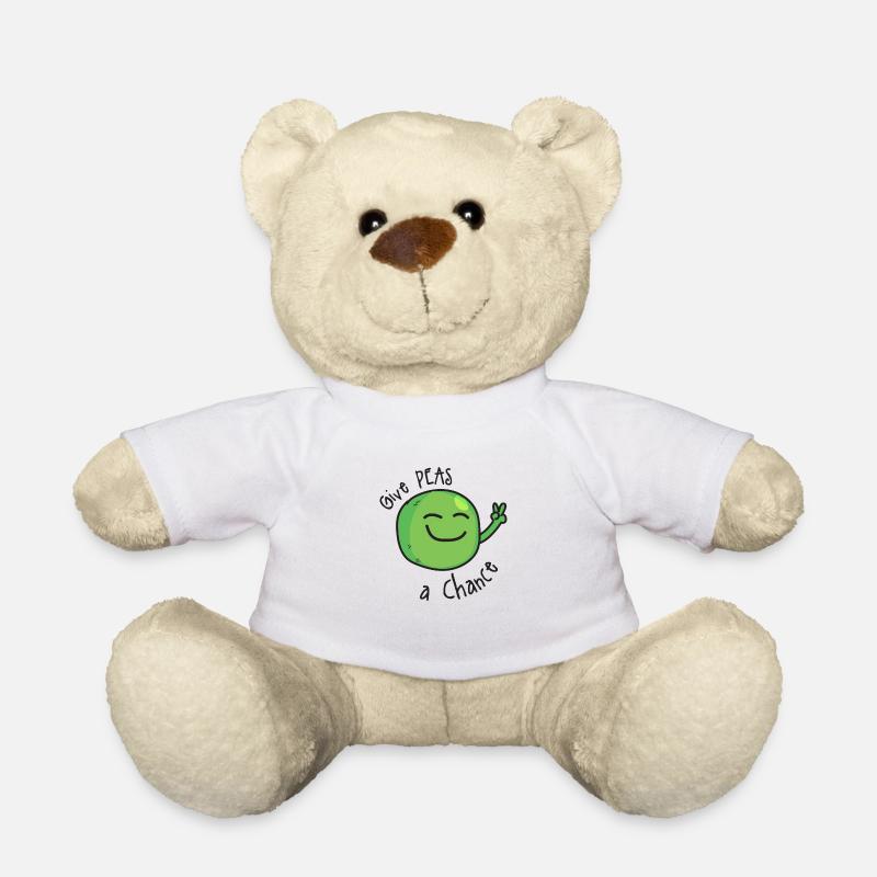 Erbse - Teddy - Weiß