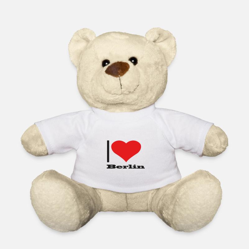 i love berlin - Teddy Bear - white