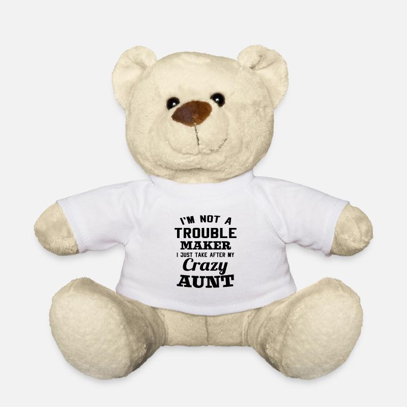 Crazy Aunt - Teddy - Weiß